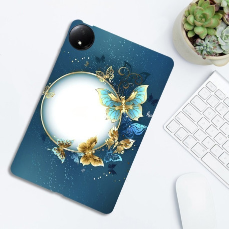 Чохол Color Painting Pattern Smart для Redmi Pad SE 8.7 4G - Butterfly Circle