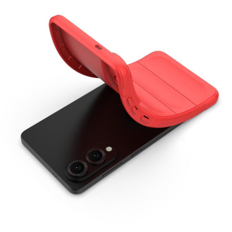 Силиконовый чехол Magic Flannel для Samsung Galaxy S25 Edge 5G - черный
