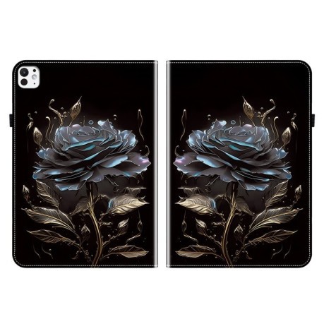 Чехол- книжка Crystal Texture Painted Leather Smart Tablet Case для iPad Pro 11 2024 - Rose