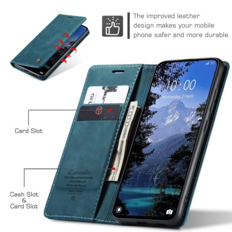 Чохол-книжка CaseMe-013 Multifunctional на Xiaomi Poco X7 Pro - синій