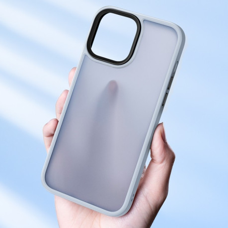 Противоударный чехол Benks Froested для iPhone 13 Pro - серый