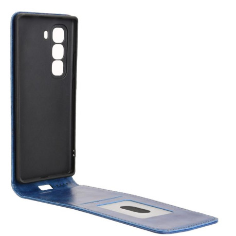 Чехол Magnetic Vertical Flip Leather для Infinix Hot 50 Pro 4G - синий