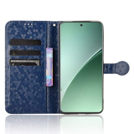 Чехол-книжка Honeycomb Dot для Xiaomi 15 Pro - синий