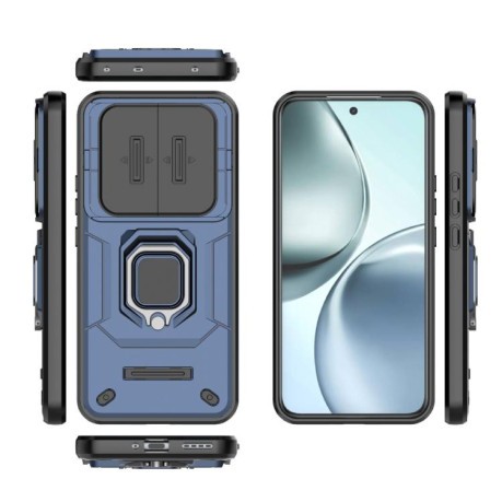 Протиударний чохол Sliding Camshield для Realme 14 Pro+ 5G - синій