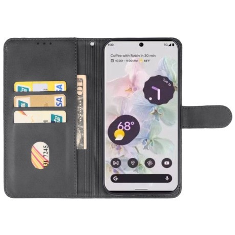 Чохол-книжка EsCase Leather для Google Pixel 8 Pro - чорний