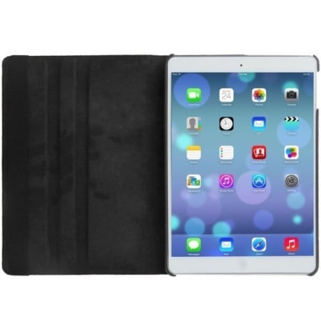 Чехол 360 Degree Litchi Texture  Case черный для iPad Air
