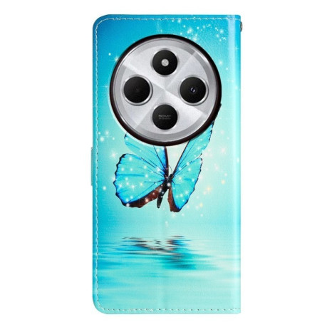 Чохол-книжка Colored Drawing Pattern для Xiaomi Redmi A4 5G - Butterfly