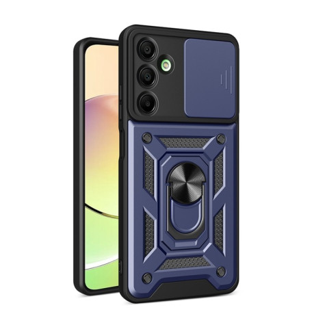 Противоударный чехол Sliding Camshield для Samsung Galaxy A16 5G - синий