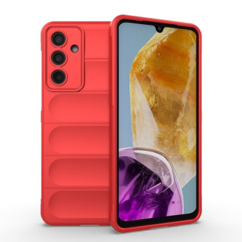 Силіконовий чохол Magic Flannel для Samsung Galaxy M55 5G - червоний