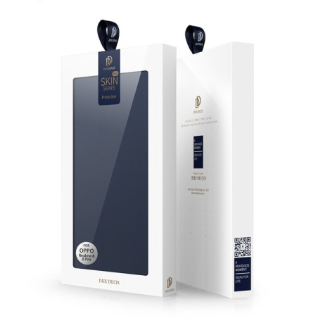 Чехол-книжка DUX DUCIS Skin Pro Series на Realme 8 Pro / Realme 8 - синий