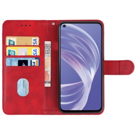 Чехол-книжка EsCase для Samsung Galaxy A73 - красный