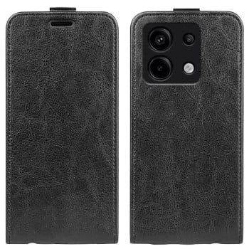 Флип-чехол R64 Texture Single на Xiaomi Redmi Note 13 Pro 5G/Poco X6 5G - черный
