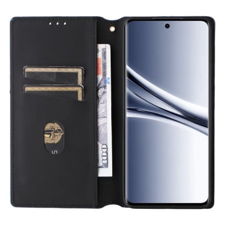 Чохол-книжка Cubic Grid Texture Flip Leather на Xiaomi Redmi Note 15 4G / 5G /Poco M8 15 5G / 4G 164mm / Poco M8 5G — червоний
