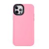 Противоударный чехол Black Lens для iPhone 14 - розовый