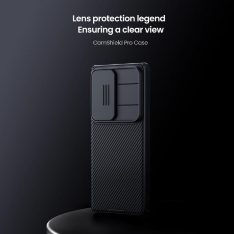 Протиударний чохол NILLKIN Black Mirror Series для Samsung Galaxy S25 Ultra 5G - синій