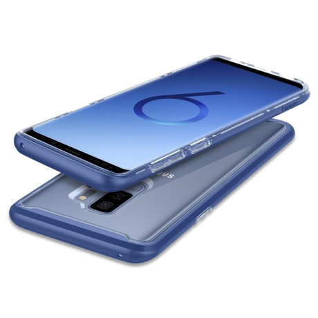 Оригінальний чохол Spigen Neo Hybrid Crystal Galaxy S9+ Coral Blue