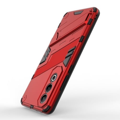 Противоударный чехол Punk Armor на OnePlus Nord CE 4 5G Global - красный