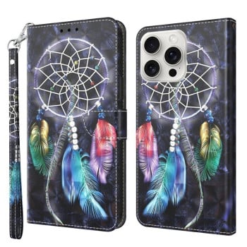 Чехол-книжка 3D Painting для  iPhone 16 Pro - Dreamcatcher