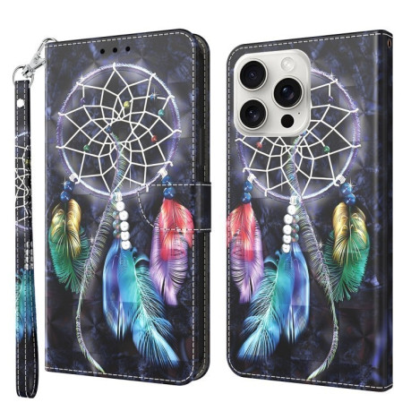 Чехол-книжка 3D Painting для iPhone 16 Pro Max - Dreamcatcher