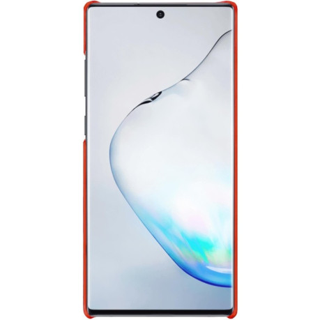Чехол IMAK Ruiyi Series Concise Slim на Samsung Galaxy Note 10+ Plus- черно-красный