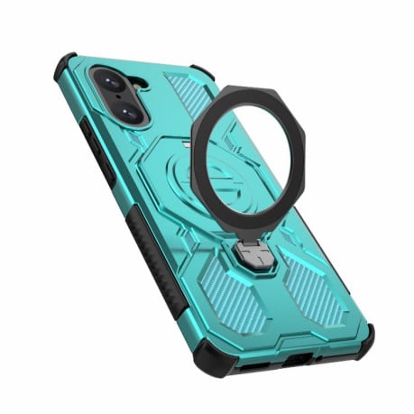 Противоударный чехол J-20 Solid Color MagSafe Magnetic на OnePlus Ace 5 Racing 5G / Nord CE5 - синий
