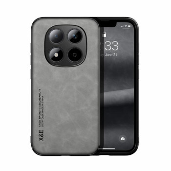 Противоударный чехол Skin Feel Magnetic для Redmi Note 15 Pro 5G Global 163.6mm — светло-серый