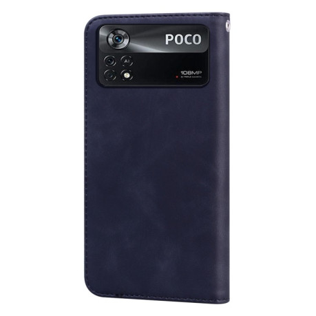 Чохол-книжка Frosted Business Magnetic на Xiaomi Poco X4 Pro 5G - чорний