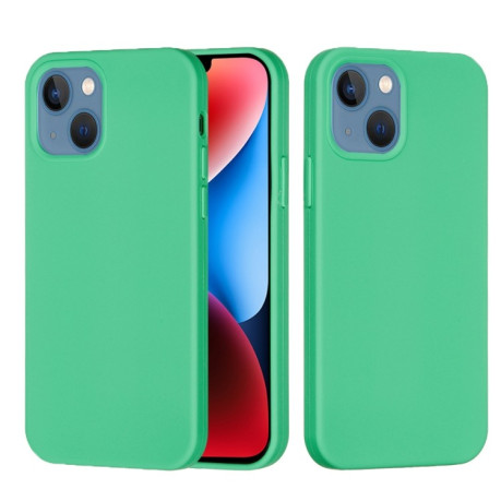 Силіконовий чохол Solid Color Liquid Silicone для iPhone 15 - зелений