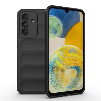 Силиконовый чехол Magic Flannel для Samsung Galaxy A18/A17 5G - черный