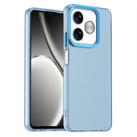 Противоударный чехол Candy Series для Realme C61/C63/Note 60/Note 60x - синий