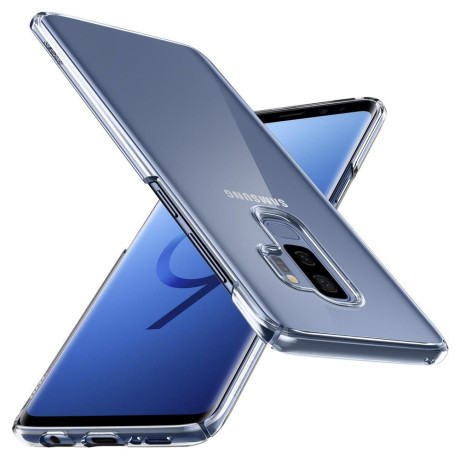 Оригинальный чехол Spigen Thin Fit Galaxy S9+ Plus Crystal Clear