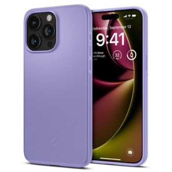 Оригинальный чехол Spigen Thin Fit для iPhone 15 Pro - purple