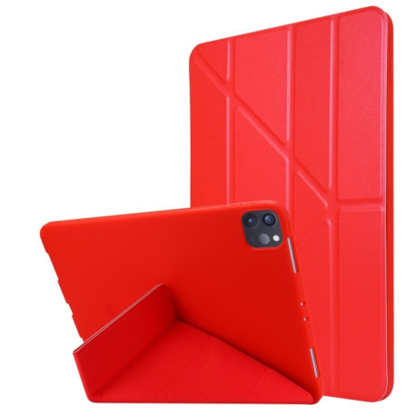 Чехол-книжка EsCase Demation для iPad Pro 11 2024 - красный