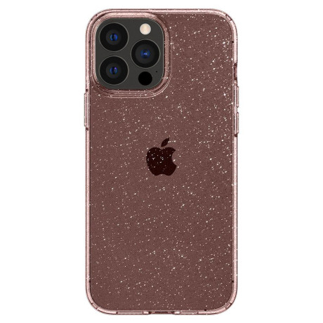 Оригинальный чехол Spigen Liquid Crystal на iPhone 13 Pro - Glitter Rose