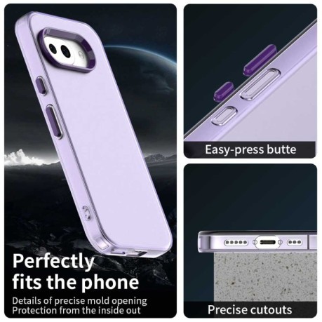 Протиударний чохол Candy Series для Google Pixel 9a - фіолетовий