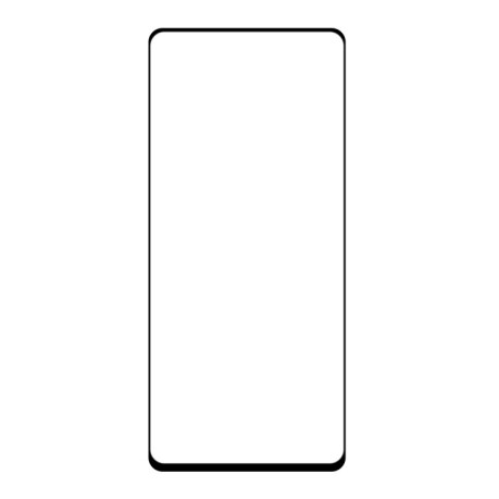 Захисне скло 9H HD 3D Curved (Edge Glue) для Vivo X80 / X80 Pro - чорне