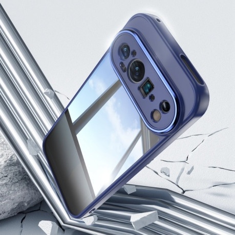 Протиударний чохол Acrylic Hybrid TPU Armor Shockproof для Google Pixel 9 Pro XL - синій
