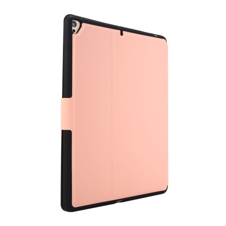 Чехол-книжка Electric Pressed Texture для iPad 10.2 / Air 2019 / Pro 10.5 - розовый