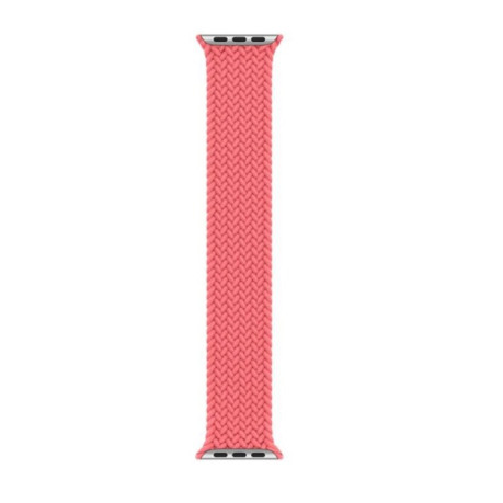 Ремінець Nylon Single-turn Braided для Apple Watch Series 7 41mm /40mm /38mm - рожевий