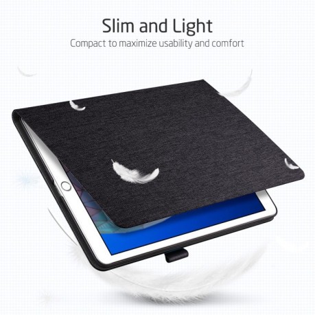 Чехол- книжка ESR Simplicity Series Folio Twilight на iPad Air 2019 10.5 -черный