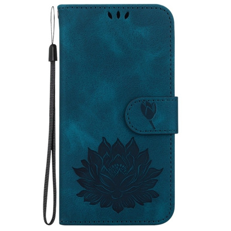 Чохол-книжка Lotus Embossed для Samsung Galaxy S24 FE 5G - синій