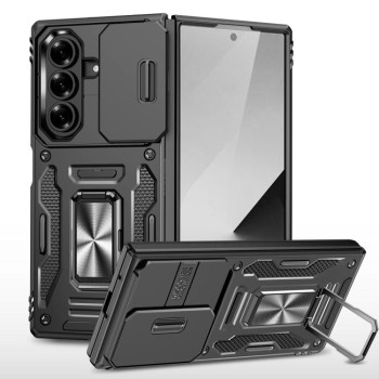 Протиударний чохол Armor Camera Shield на Samsung Galaxy Fold7 / Z Fold8 Ultra 5G — чорний