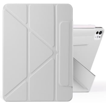 Чохол-книжка Fixed Buckle Magnetic Demation Leather для iPad Pro 13 2024 - сірий