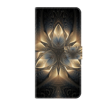 Чехол-книжка Crystal 3D Shockproof Protective Leather для iPhone 15 Pro Max - Luminous Building