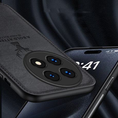 Ультратонкий чохол Deer Head Cloth Skin для OnePlus 13 - сірий