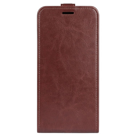 Кожаный Флип Чехол Business Style на Samsung Galaxy A73 5G - коричневый