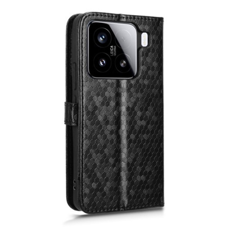 Чохол-книжка Honeycomb Dot для Xiaomi 15 Pro - чорний