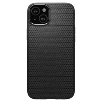 Оригинальный чехол Spigen Liquid Air для iPhone 15 Plus - Matte Black