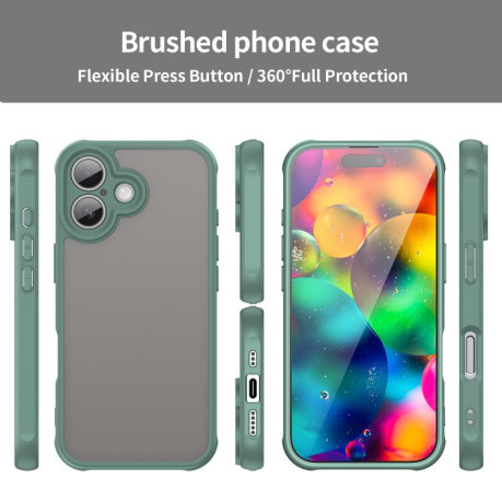 Чохол Fan Dun Series TPU Hybrid PC на iPhone 17 - зелений