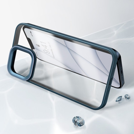Чехол Baseus Crystal для iPhone 13 Pro Max - синий